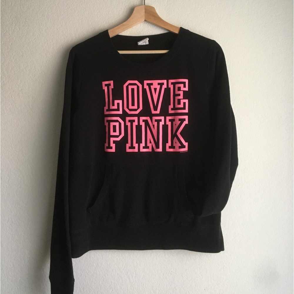 Pink Victoria secret sweat shirt